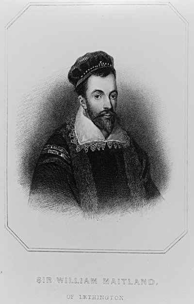 William Maitland von Lethington (ca. 1528-73) von English School